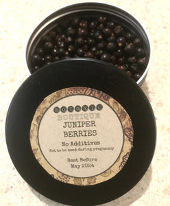 GARNISH: Juniper Berries  (Various Sizes + Gin Bar Tin)